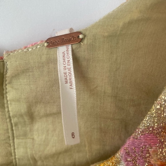 ✨Host Pick✨ Free People Rose Brocade Dress - Picture 7 of 7